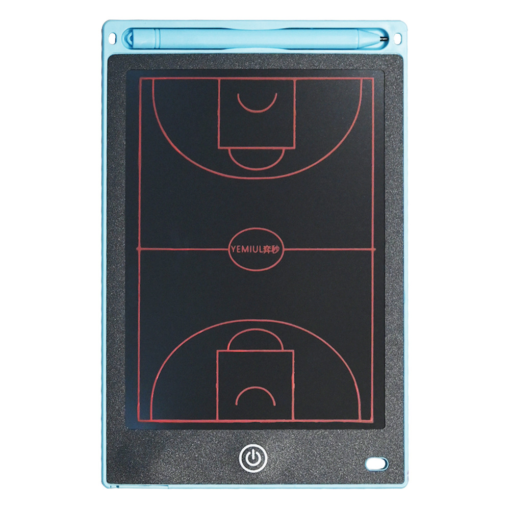 Mini Digital Basketball Tactical Board Coach Board Notebook Game Command Explanation Board Football Training Equipment Buckle