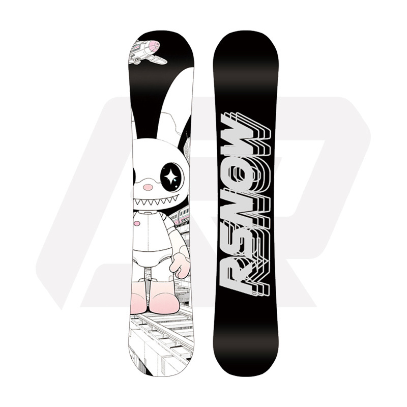 Rsnow Mechanical Rabbit Snowboard All-Terrain Beginner Snowboard Snow Mountain Equipment All-Round Freestyle Carving