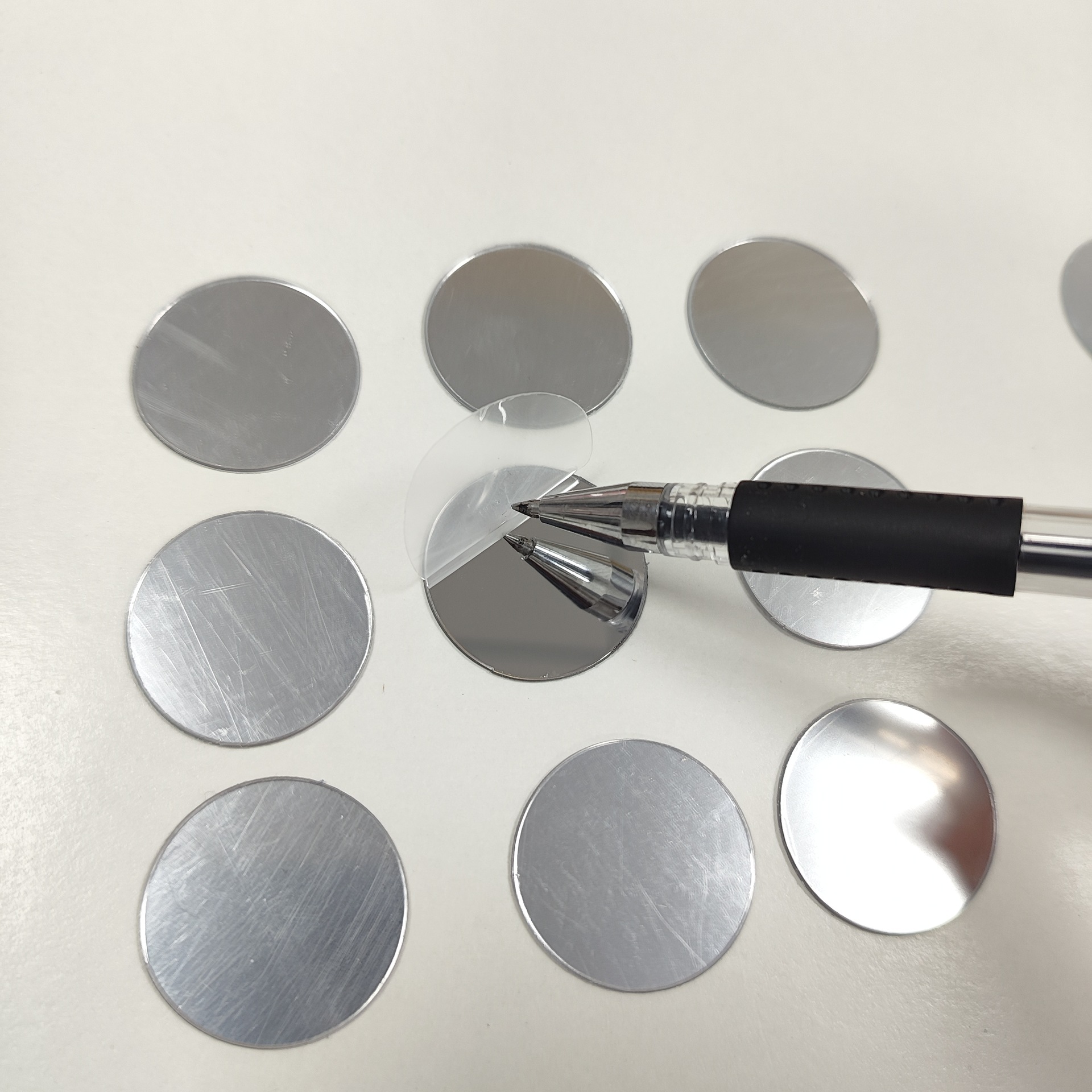 Anti-Scratch Hardened Pc Lens//Pet Acrylic Mirror High-Definition Electroplating Patch Craft Toy