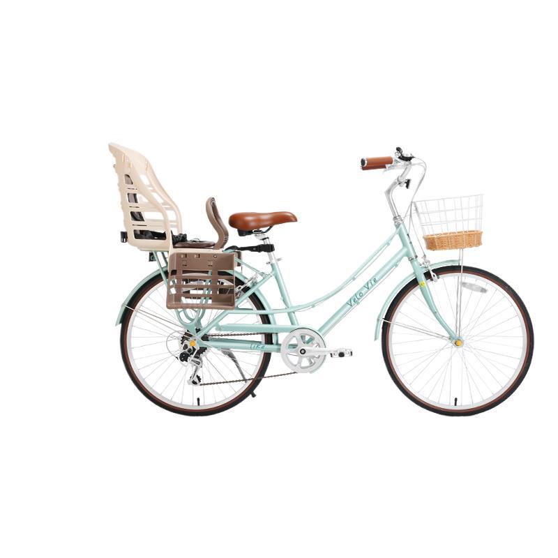 Velovie Two-In-One Parent-Child Bike with Child Seat for Carrying Children, Mother and Child, Velovie