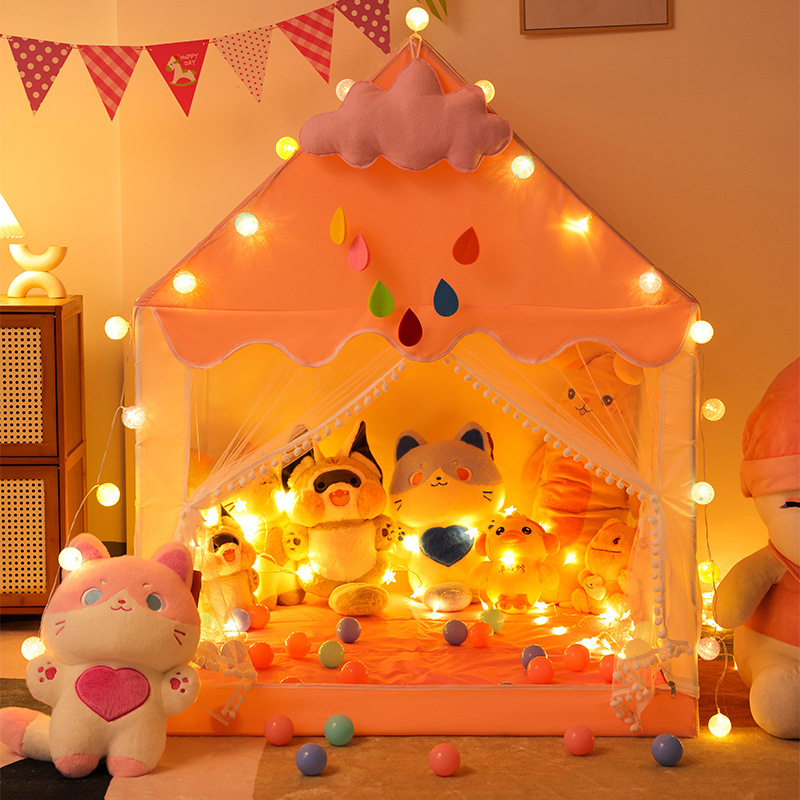 Children's Tent Indoor Girl Game Toy House Boy Baby Small House Separate Room Sleeping Artifact Dream Princess House