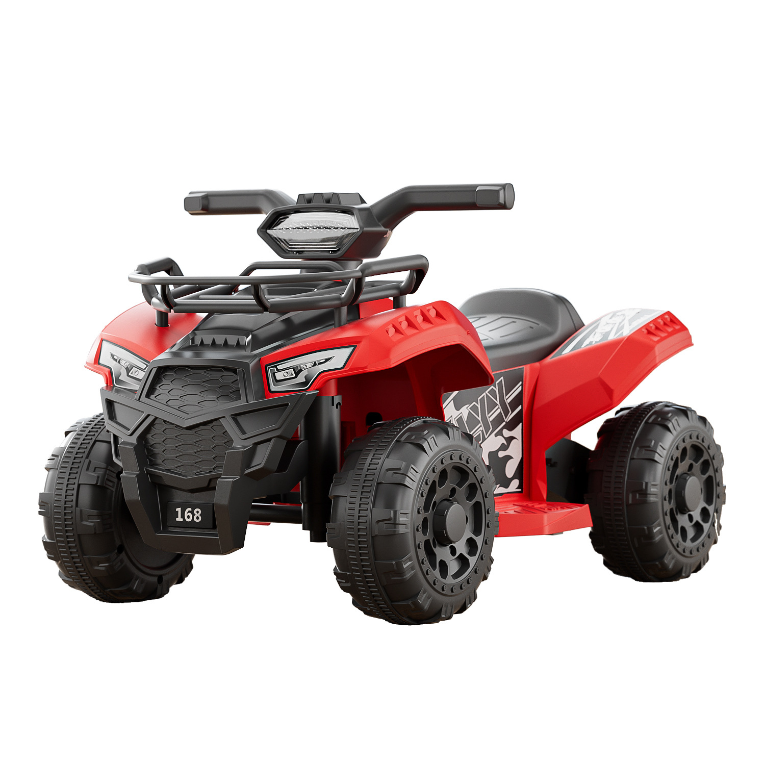 Children's Four-Wheel Atv, Children's Off-Road Vehicle, Electric Motorcycle, Electric Toy Car for Adults, Men and Women, Baby