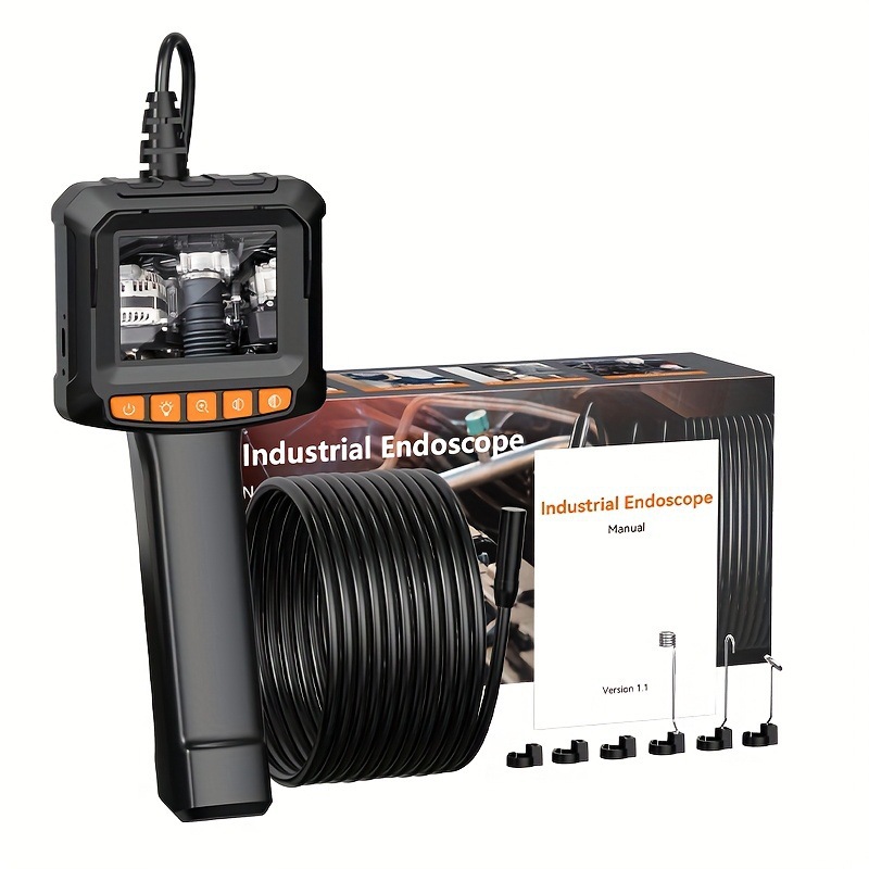 2026 New Cross-Border 16.5 Feet Endoscope Camera with Light 4.3/2.4 Endoscope Cross-Border