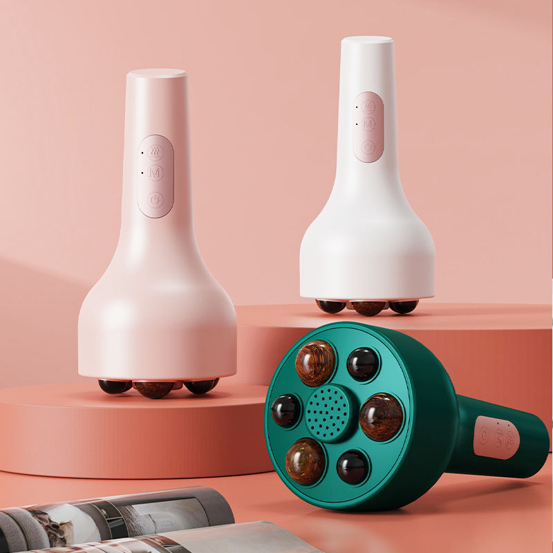 Stone Bian Abdominal Massager Automatic Tummy Kneading Moxibustion Heating Electric Massage Waist Massager Abdominal Massager