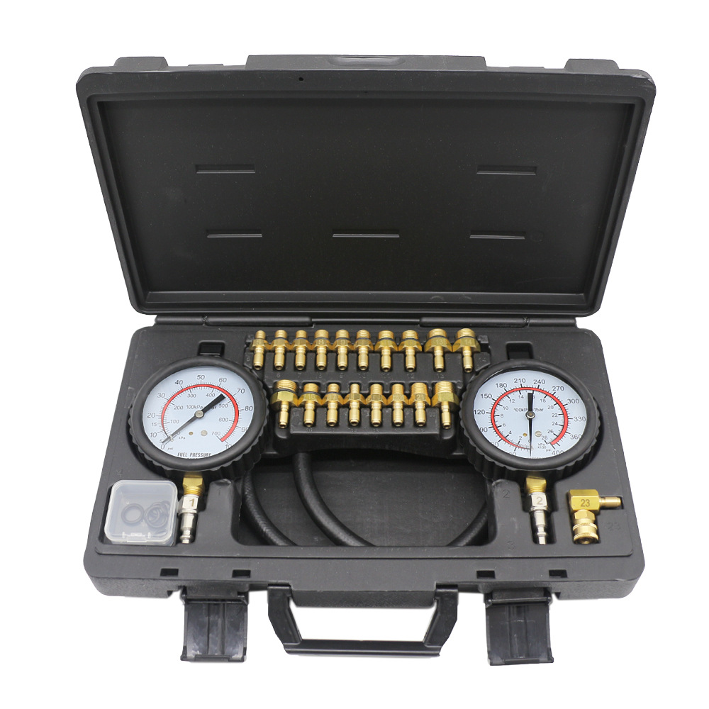 English Ai Keqiang MD3039 Engine Oil/Transmission Oil Pressure Gauge Auto Repair Oil Gauge Gauge Oil Pressure Gauge