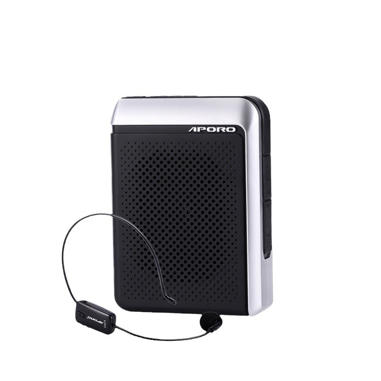 APORO T18UHF wireless loudspeaker Bluetooth high-power speaker card U disk teaching guide promotion wholesale