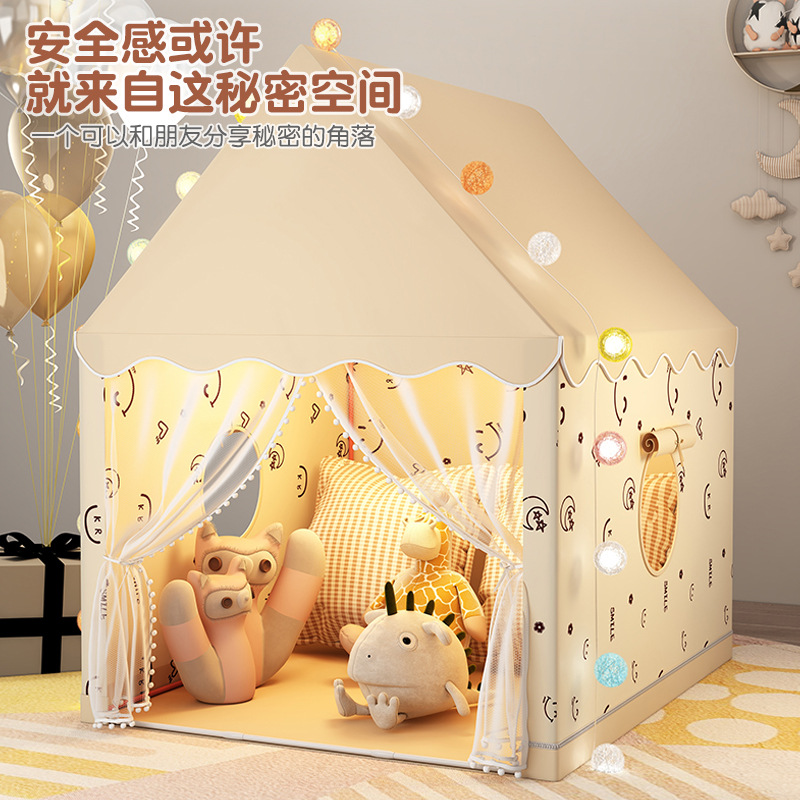 Children's Tent Indoor Girl Baby Castle Game House Toy Small House Cute Princess House Cross-Border Hot Style