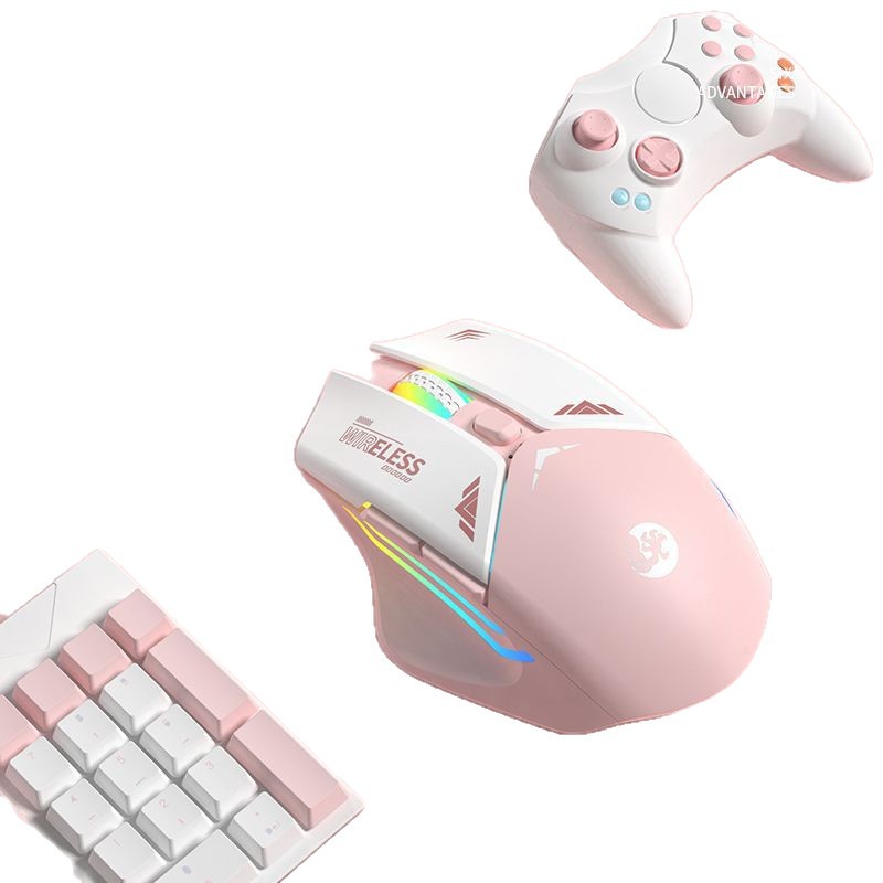 Wireless Mouse Bluetooth Gaming E-Sports Rgb Lighting Effect Thor Asus Notebook Desktop Tablet Universal Male