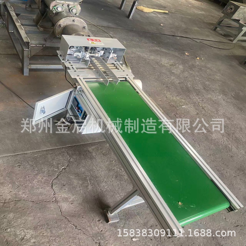 Coal Rod Cutting and Segmenting Machine, Automatic Cutting and Conveying All-In-One Machine, Simple Operation, Fully Automatic Coal Rod Cutting Machine Equipment
