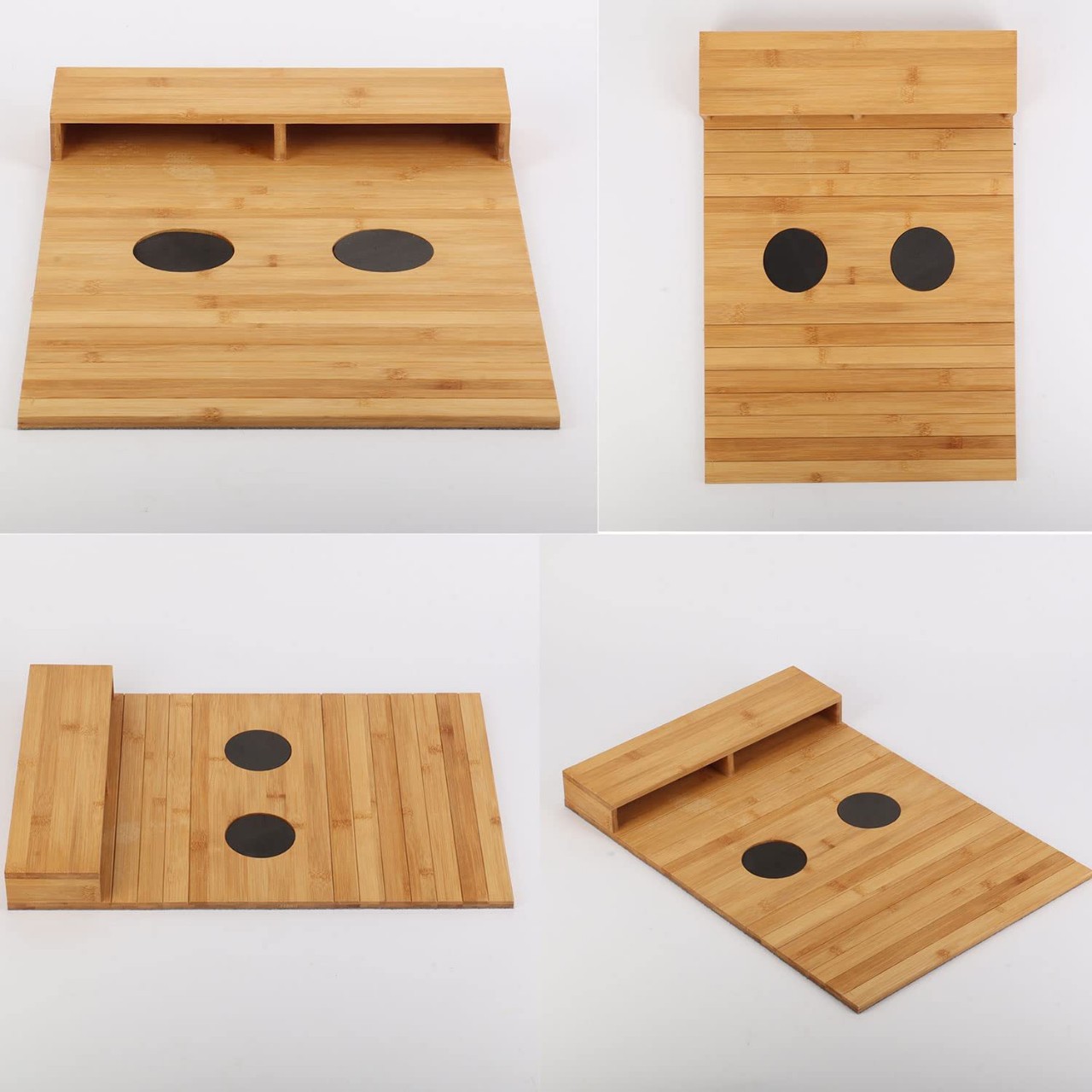 Wooden Folding Table Tray Sofa Wall Folding Table Black Wooden Folding Table Tray Sofa Armrest Tray