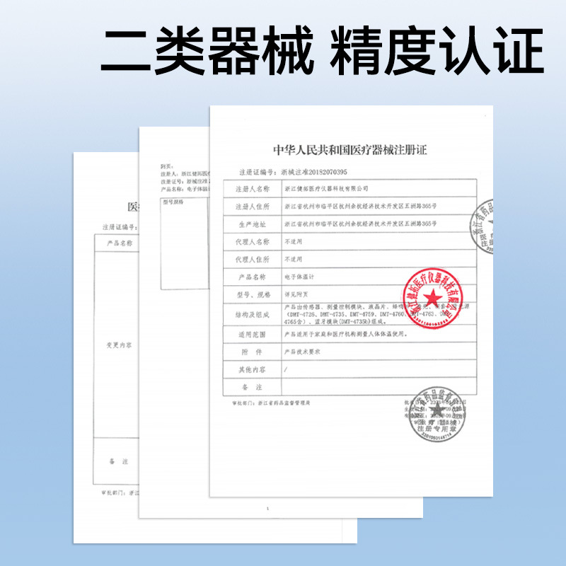 Zhende Medical Electronic Thermometer Thermometer Infant Adult Household Oral and Underarm Rapid Measurement of Human Body Temperature