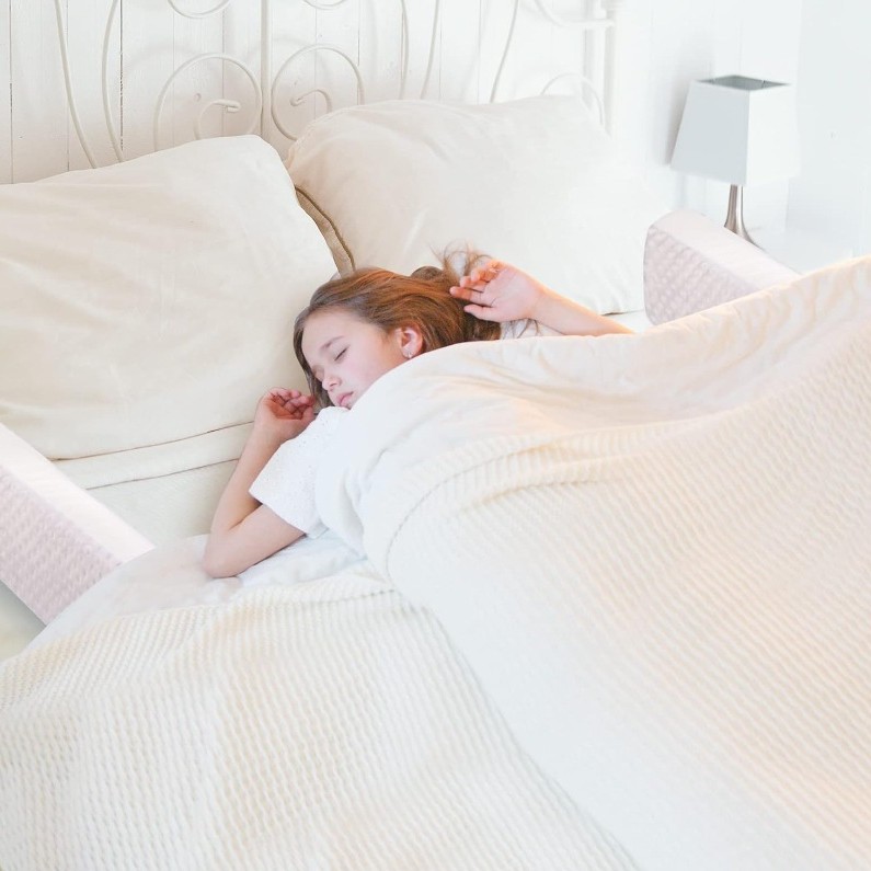 Amazon Infant Bedding Bedside Bed Guardrail Baby Protective Soft Bed Pure Cotton