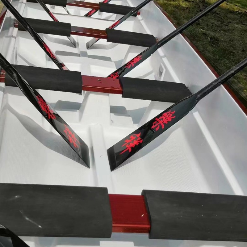 Dragon Boat Competition Dragon Boat 22 Persons Competitive Professional Events Frp Dragon Boat Standard 12-hand Rowing Wooden Boat