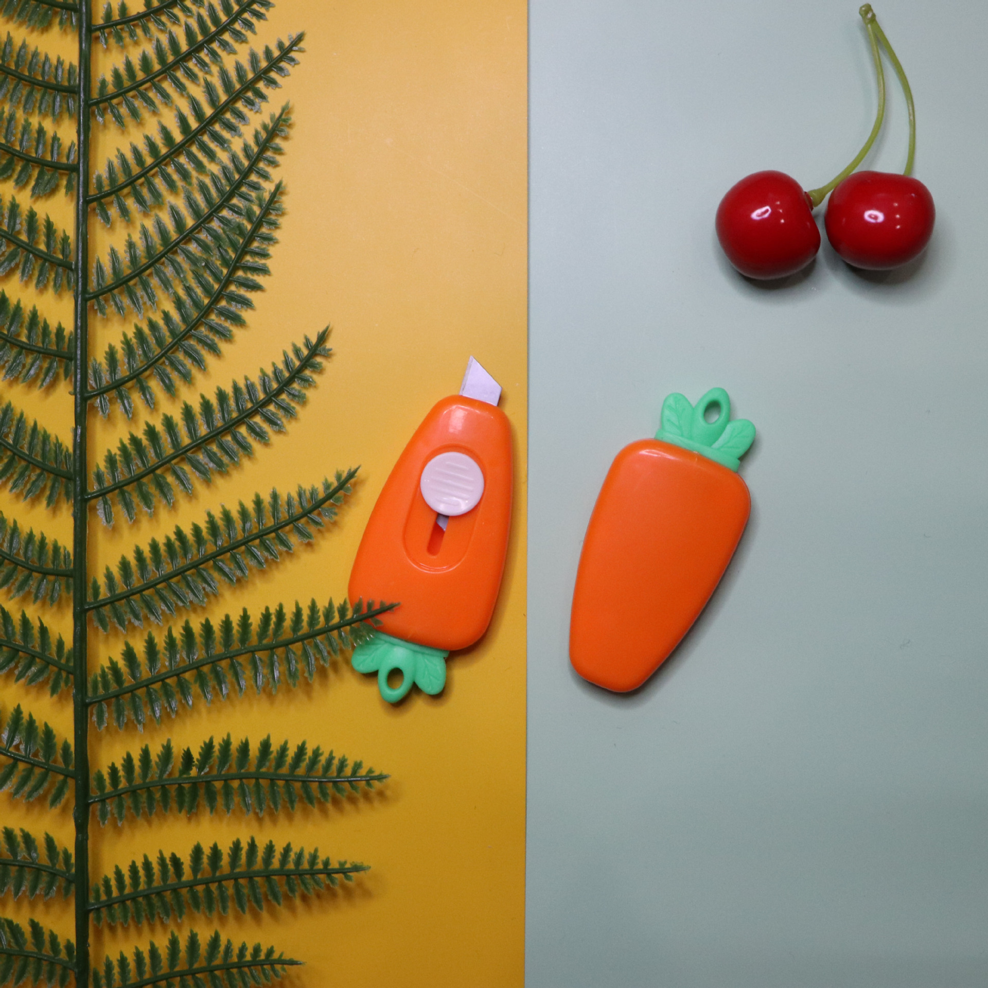 Cartoon Carrot Knife Utility Knife Creative Express Delivery Knife Student Mini Paper Knife Wallpaper Knife Handmade Knife