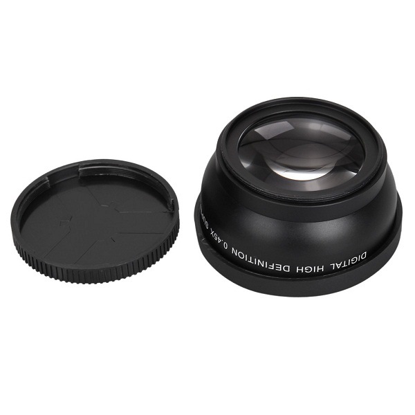 58mm 0.45X 0.45X Wide-Angle Lens Macro Lens Universal 58mm Micro Slr Lens Interface