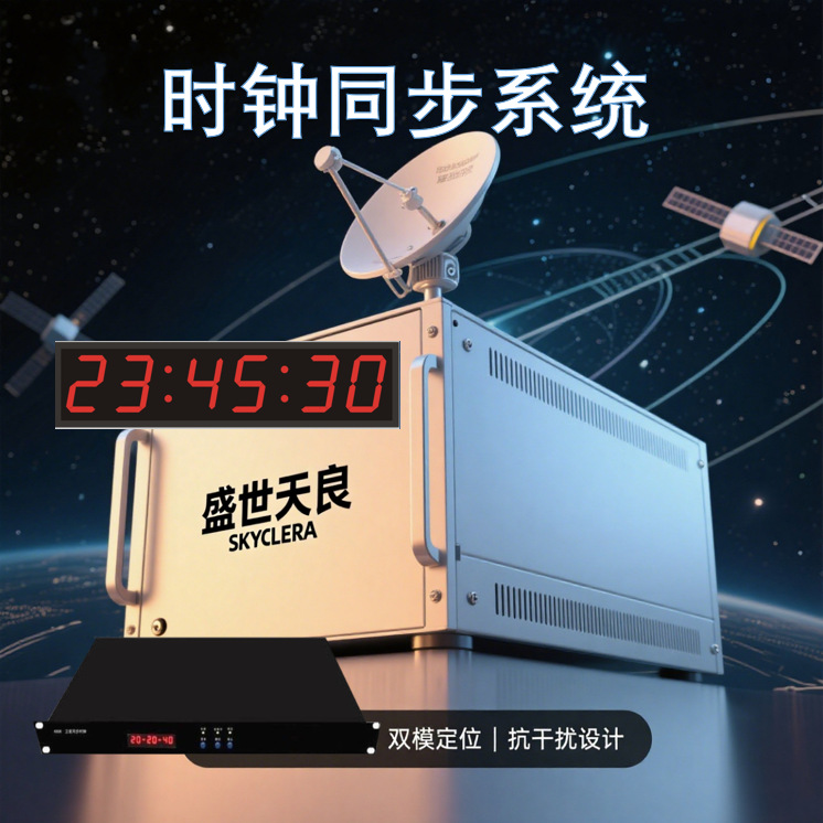 Система синхронизации часов Beidou с двойным режимом Аэропорт Высокоскоростная железная дорога Промышленное решение для синхронизации времени