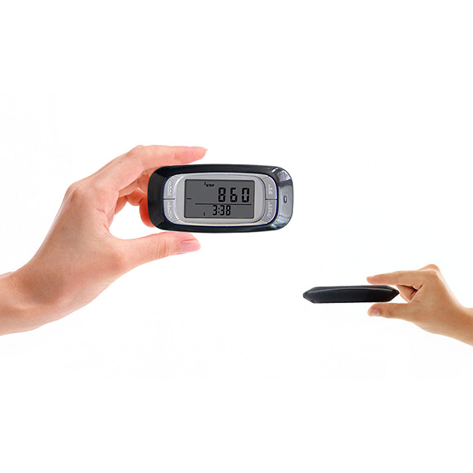 3D бесшумный индукционный многофункциональный шагомер, расстояние, калории, здоровье, частная модель, прямая продажа на Amazon