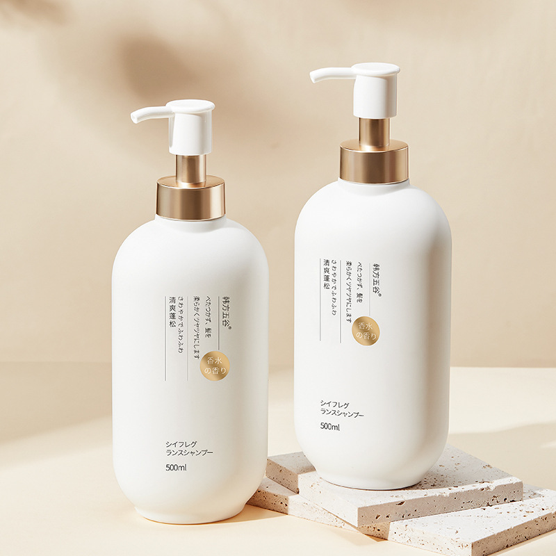 Korean Herbal Five-Grain Amino Acid Shampoo, Oil Control, Fluffy, Anti-Dandruff, Anti-Itch, Long-Lasting Fragrance, Shower Gel Wholesale