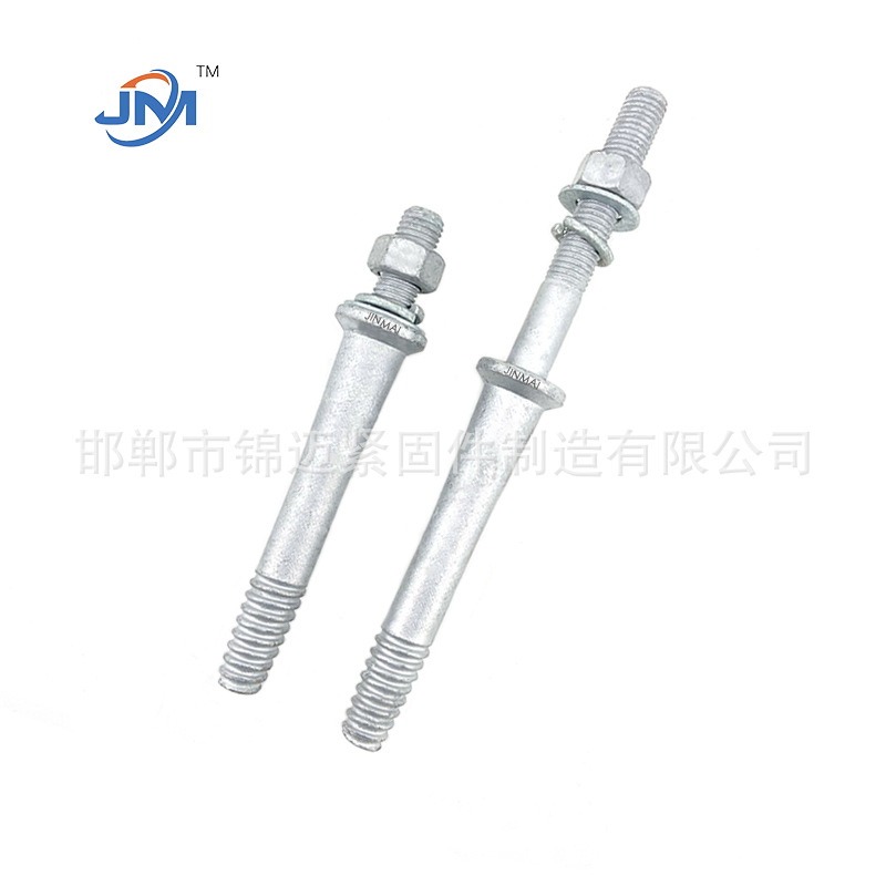 Горячепоцинкованный стальной изолятор для ног, шпиндель, изолятор с головкой из стали, прямые продажи от производителя, качественные электро fittings
