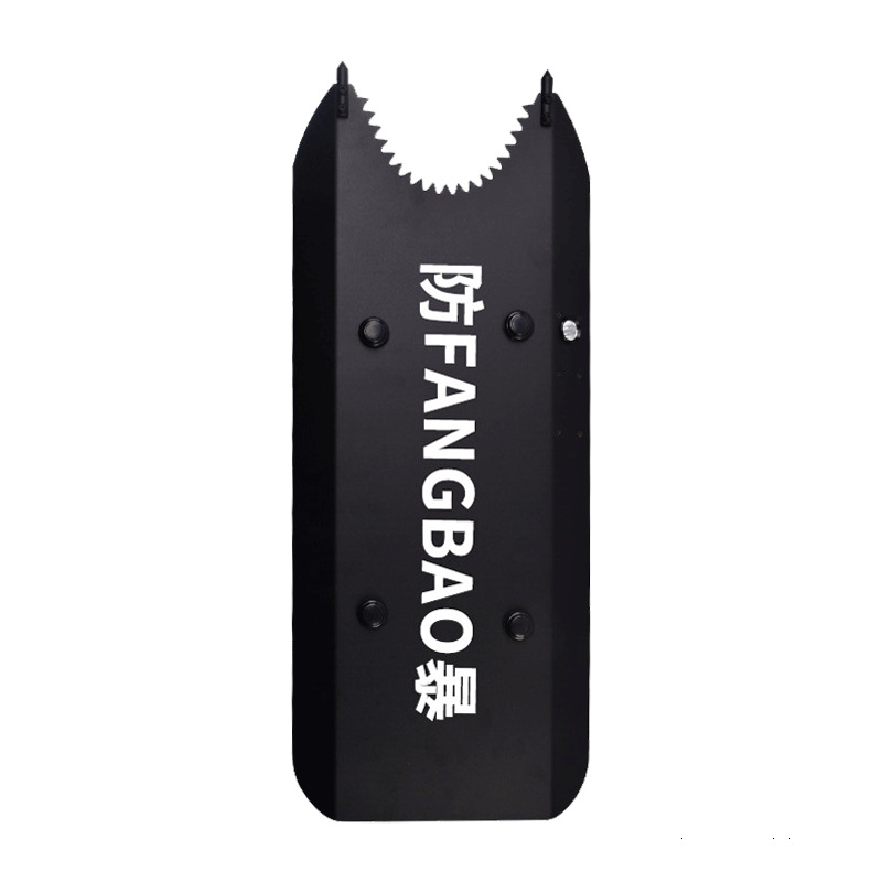 Multifunctional Aluminum Alloy Arm Shield Defense Riot Shield Metal Tactical Explosion-Proof Shield Campus Security Defense