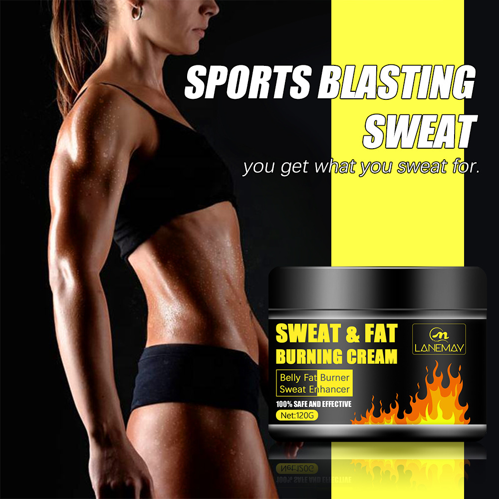 Cross-border Slimming cream for men and women Hemp Slimming Hot Gel fever fitness abdominal muscle bodybuilding cream massage cream