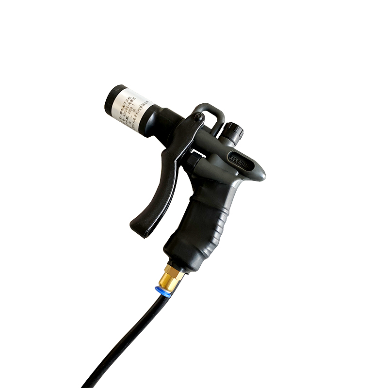 High efficiency big head ion air gun industrial electrostatic dust removal gun manual adjustable air volume simple dust removal gun