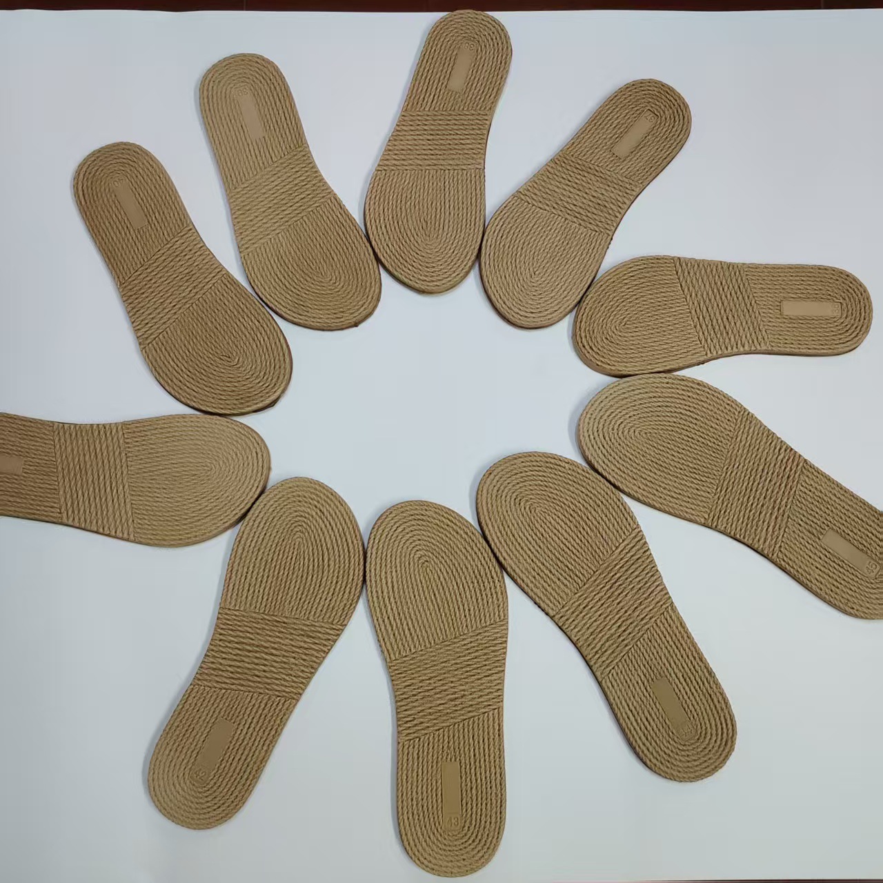 Eva Imitation Hemp Rope Midsole, Available from the Source Manufacturer, Eva Small Sole 36-45 Sizes, Various Colors Available