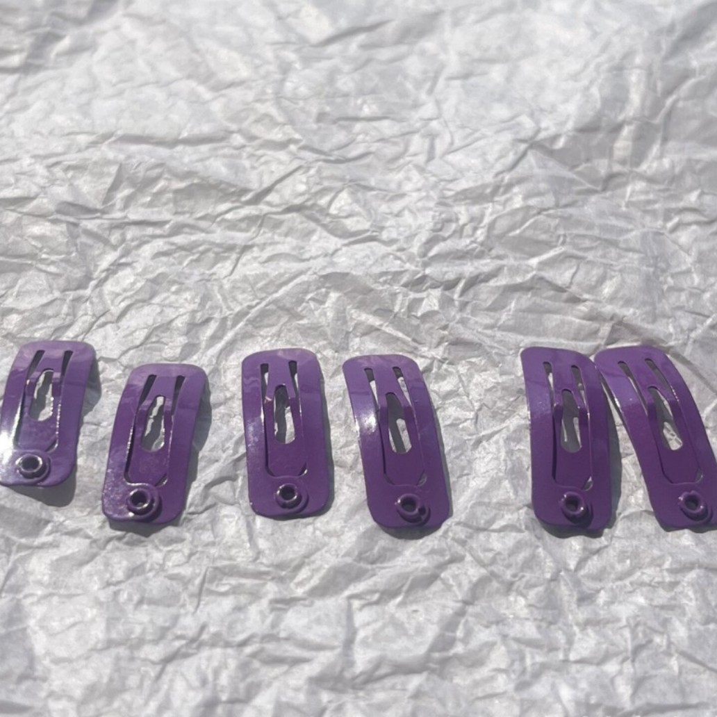 Pet hair accessories 2cm colorful small square BB clip Yorkshire marzis dog hairpin doll decorative hair