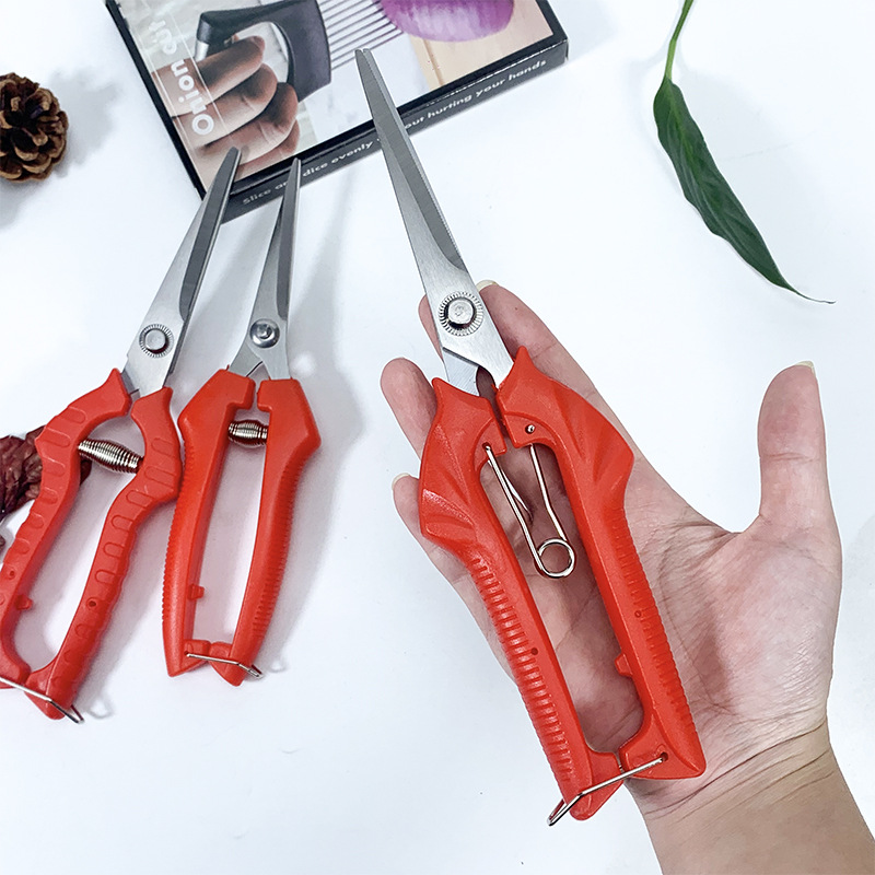 Multifunctional fruit tree pruning scissors stainless steel household gardening scissors pruning scissors branch scissors floral scissors