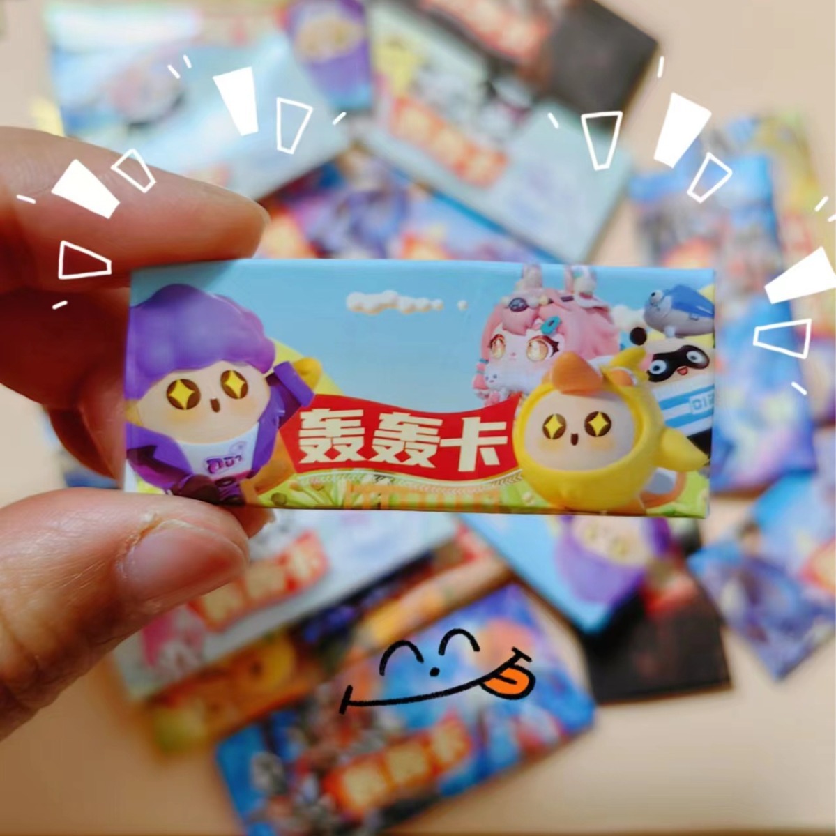 Новая карточка Sanrio Bang Bang, карточка Pa Pa Pa, игрушки для детей в школьной столовой, оптовая продажа карточек Pa Pa Pa