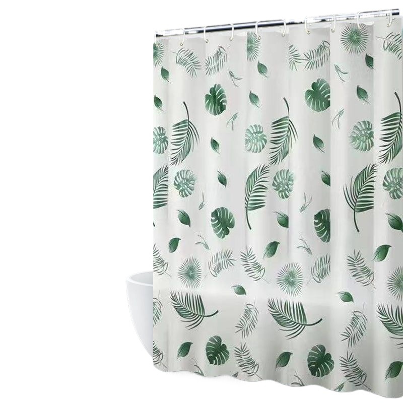 Isolation curtain bathroom shower curtain suit non-perforated partition curtain hanging curtain bathroom shower curtain factory wholesale