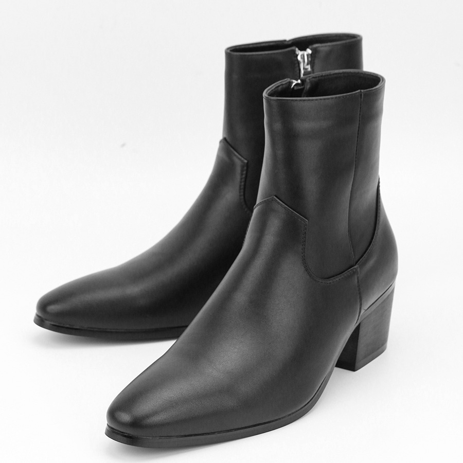 Men's High Heel Boots Fashion