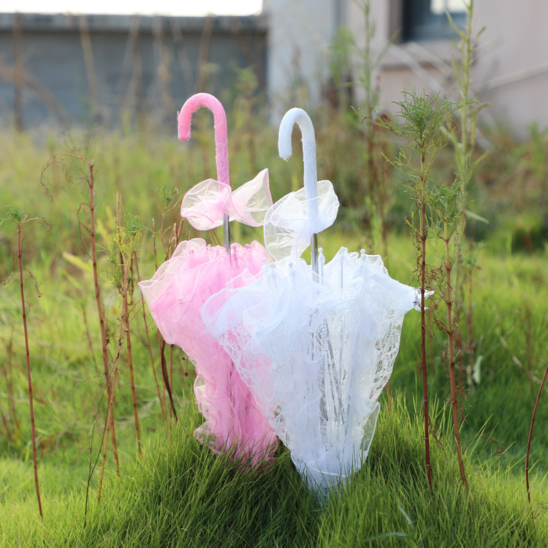 European Style Outdoor Wedding Bride Wedding Lace Umbrella Dance Performance prop Umbrella Wedding Photo Decorative Umbrella