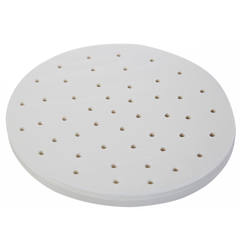 Non-stick round steamer paper pad steamed bun paper pad steamer cloth bottom paper steamer paper steamed bun oil paper disposable