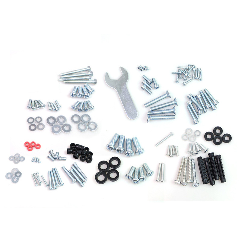 Screw Package Wholesale Tv Installation Plastic Expansion Tube Accessory Package Tv Installation Hexagonal Expansion Screw Accessories Package