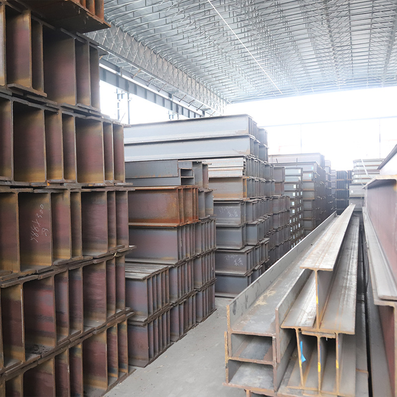 Hot-Rolled H-Shaped Steel Q235B Q355B Ma Steel Laigang Rizhao Steel Structure Load-Bearing Wholesale and Retail in Stock
