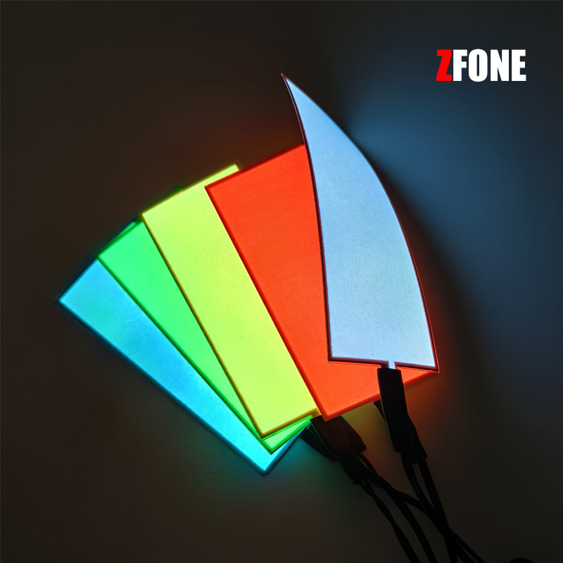 El Cold Light Sheet Luminous Sheet Ultra-Thin Led Cold Light Strip Backlight Cold Light Board Cold Light Strip 12V Luminous Light Sheet