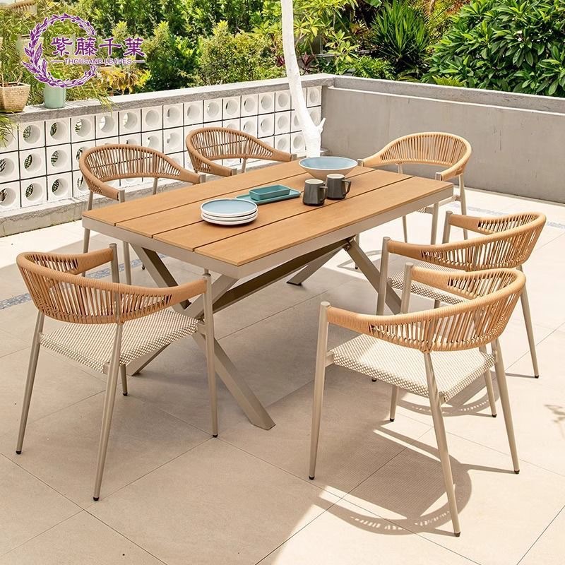 Outdoor Tables and Chairs, Loran Chairs, Courtyard Breathable and Comfortable Chairs, Waterproof and Sun-Proof, Open-Air, High-Grade Anti-Corrosion and Anti-Aging