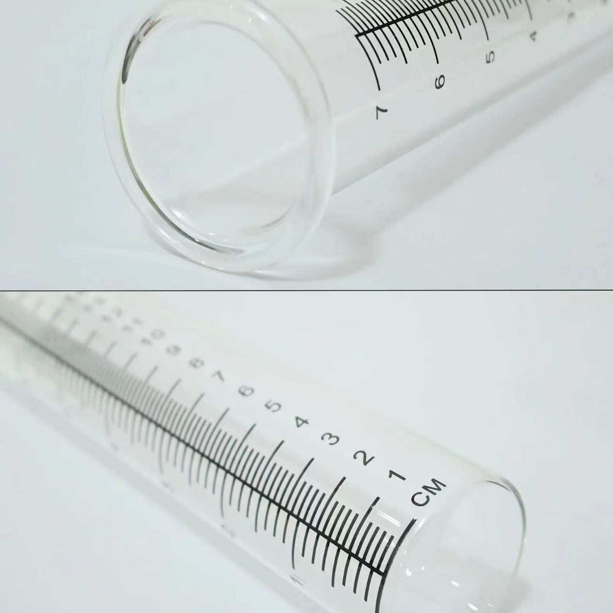 Amazon rain gauge plastic transparent rain gauge, outdoor rain gauge anti-collision and anti-cracking crafts