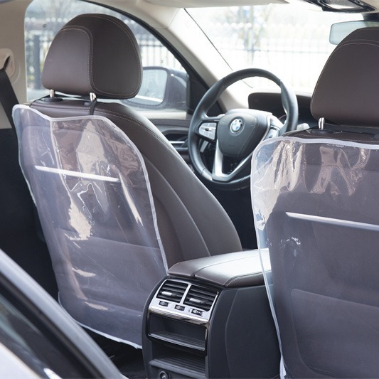Прозрачная защитная подкладка для спинки сиденья, противоскользящая