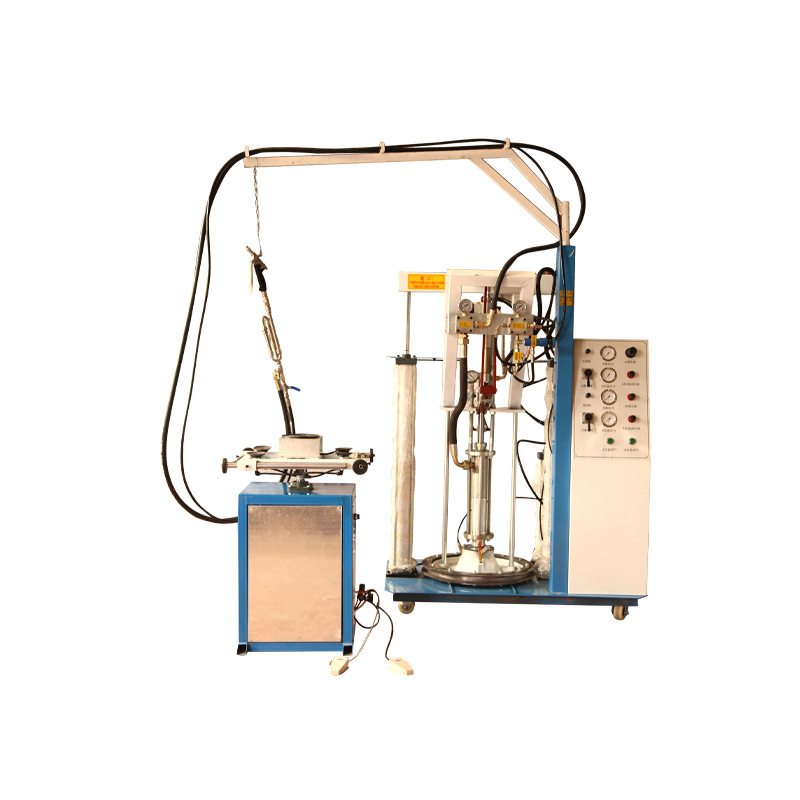 Hollow Glass Equipment Silicone Glue Dispensing Machine Glass Glue Applicator Rotary Table Manual Two-Component Dispensing Machine