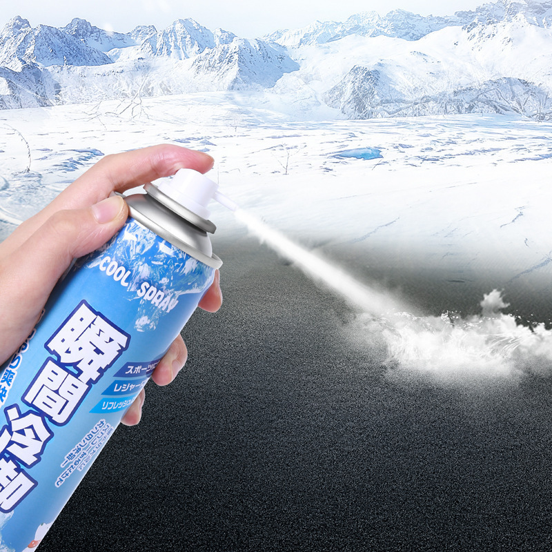 Cooling Spray for Quick Cooling in the Car in Summer, Quick Cooling and Refrigeration for Cars, Instant Cooling Indoors, Dropshipping