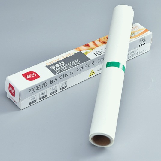Zhanyi Food Grade Silicone Paper 5M10M20M Barbecue Oil Paper Cake Biscuit Baking Pan Oil Paper Oven Oil-Absorbing Paper