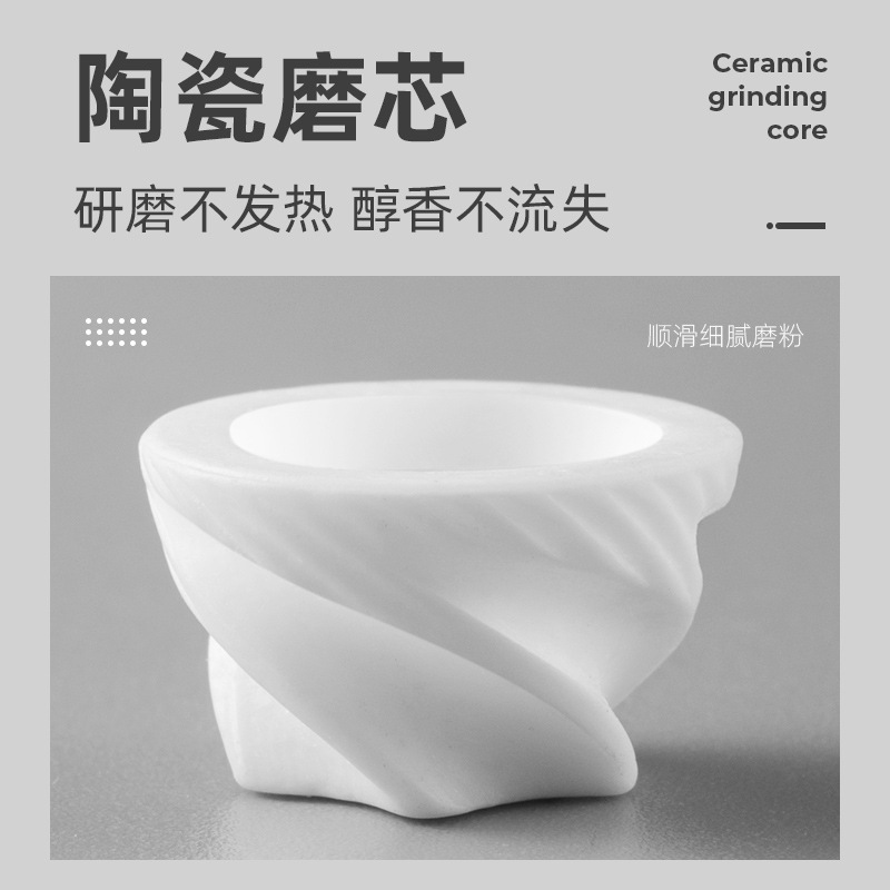 Source Factory Direct Supply Amazon Stainless Steel Hand-Cranked Coffee Grinder in Stock