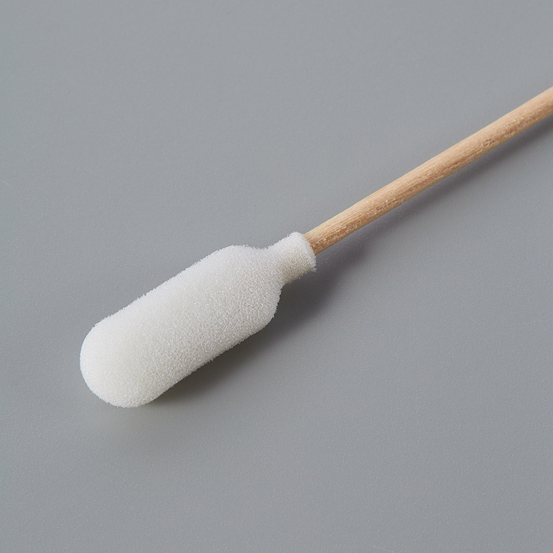 1013D sponge wipe stick wooden pole cotton swab sponge head cotton swab dust-free purification cotton swab cotton swab manufacturer