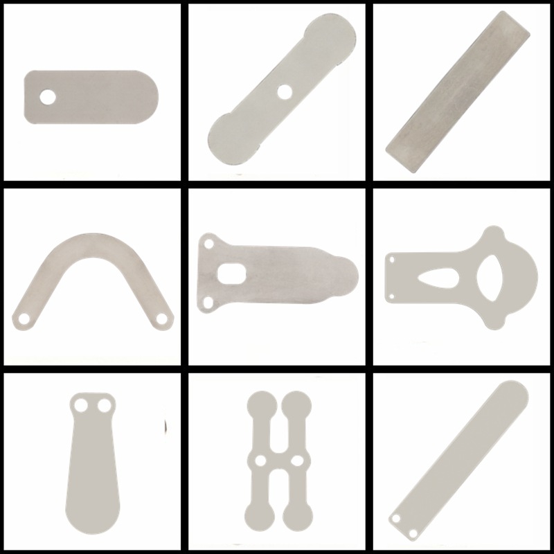 Silent oil-free air compressor small oil-free air pump belt piston air compressor valve plate cylinder head valve plate iron plate