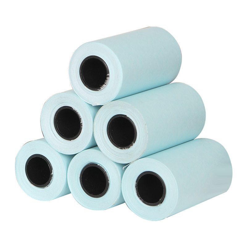 Pocket mini thermal printing paper 57x 25 cash register without tube can be pasted with three anti-meow meow machine wrong problem machine long-term paper