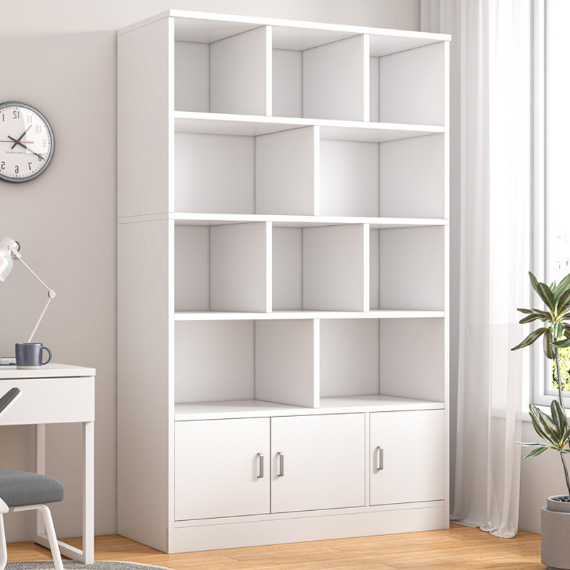 Простая книжная полка от пола до потолка настенная для хранения в гостиной простая современная книжная полка