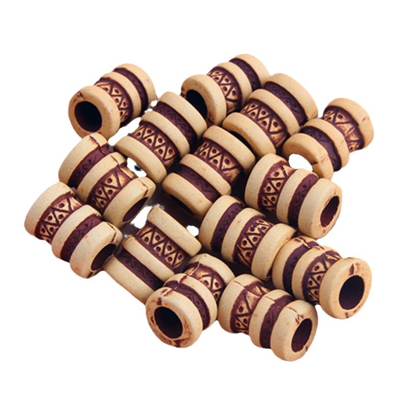 Wig Dirty Braid Jewelry Beaded Girls' Braid Hair Headwear Hair Accessories DIY Accessories Plastic Big Hole Beads