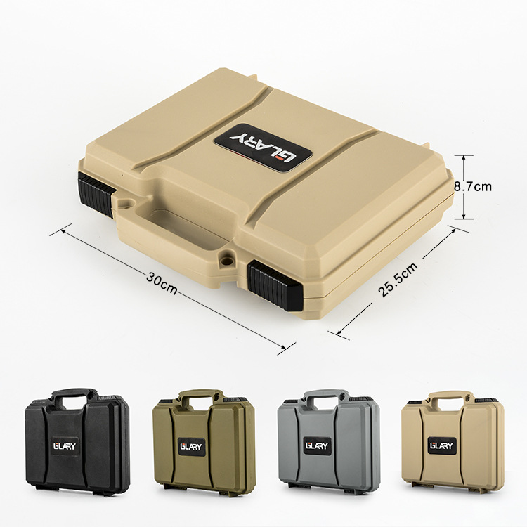 Plastic Stackable Empty Box Explosion-Proof Slide Buckle Portable Parts Storage Toolbox Ip55 Waterproof Suitcase